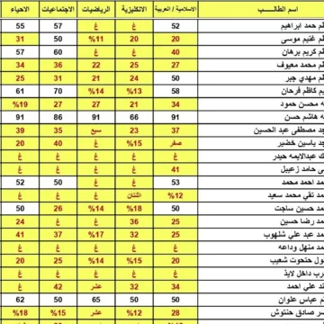 رابط نتائج السادس الاعدادي الدور الثالث 2023 في العراق بالرقم الامتحاني عموم المحافظات