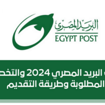 سجل الآن.. رابط تقديم وظائف البريد المصري 2024 عبر بوابة الوظائف الحكومية