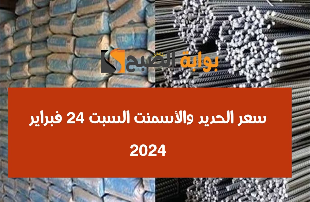 عز والمصريين بكام.. أسعار الحديد والأسمنت السبت 24 فبراير 2024 من أرض المصنع