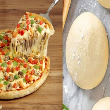 عجينة البيتزا والميني بيتزا الهشة الناجحة بأبسط مكونات