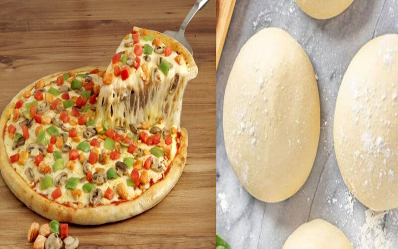 عجينة البيتزا والميني بيتزا الهشة الناجحة بأبسط مكونات