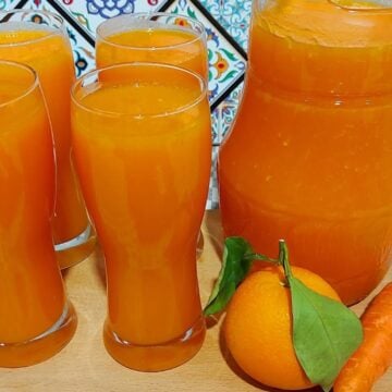 “عصير البرتقال بالجزر”  من أفضل أنواع العصائر اعرف فوائده وكيفية تحضيره وتخزينه