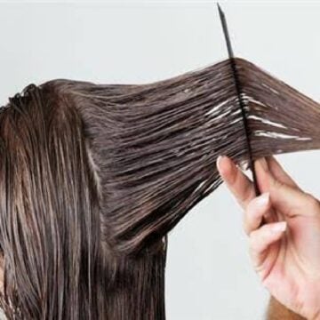 تنعيم الشعر ببديل البروتين لشعر ناعم قوي مش مقصف