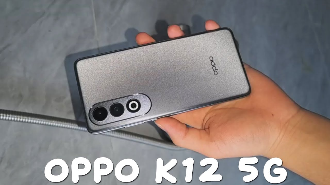 بطارية عملاقة وسعة تخزين كبيرة جداً.. مواصفات هاتف أوبو الجديد Oppo K12